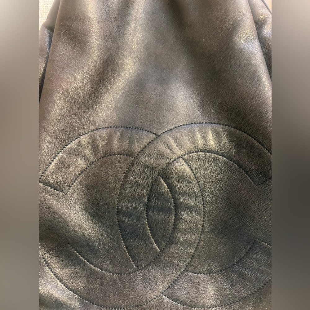 Chanel CC Logo Drawstring Backpack - Picture 3 of 17
